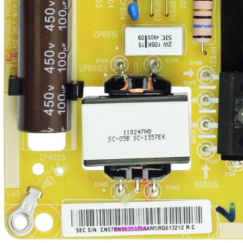 UN40JU640DFXZA UN40JU6400FXZA UE40JU6000KXXU UE40JU6050U UN43JU6000 UE40JU6060 La carte d'alimentation est pour L40S5 _ FHSV BN96-35335A