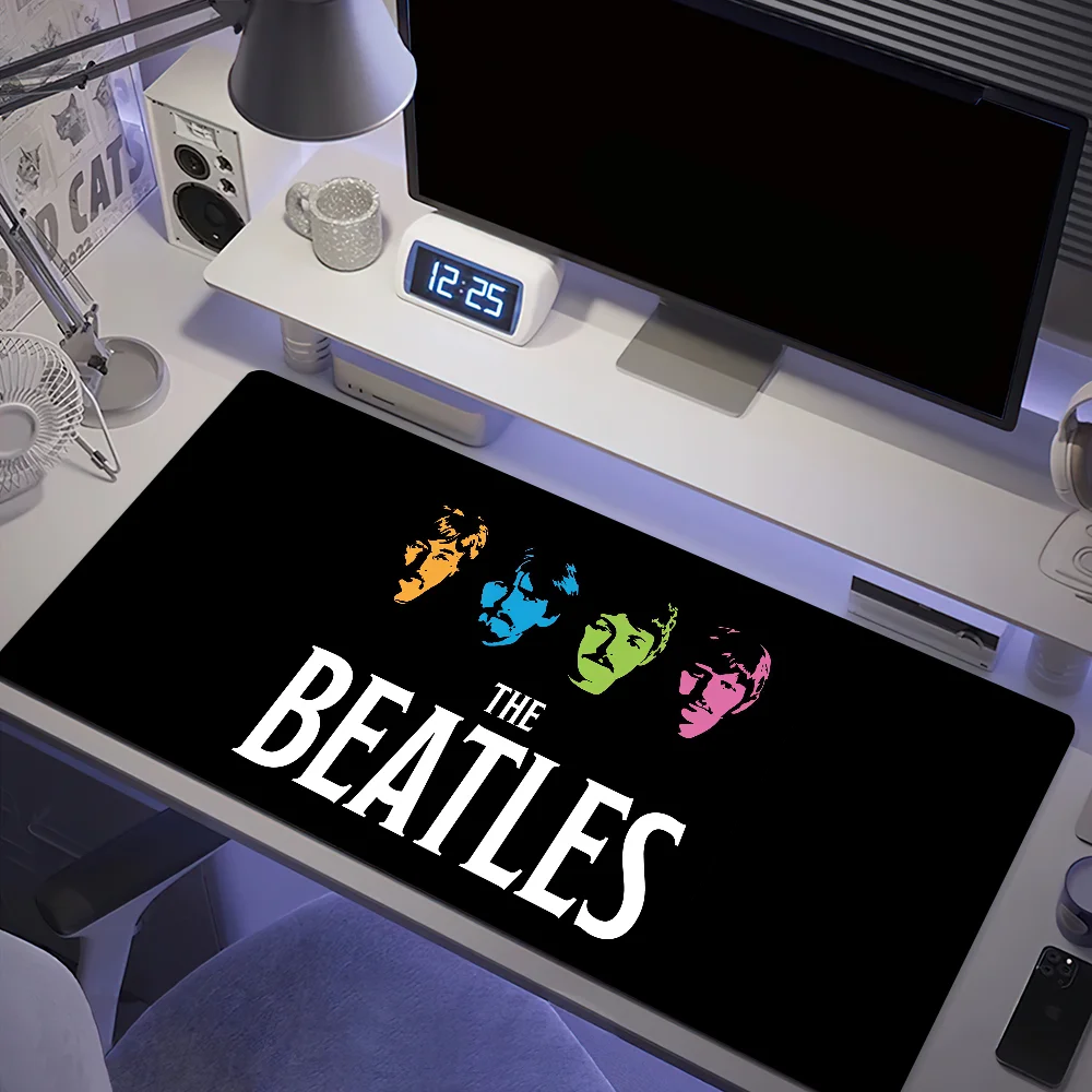 Band the b-beatles mouse pad grande tapete de mesa teclado ergonômico escritório borracha pc antiderrapante anti-desvanecimento casa personalizado melhor preço