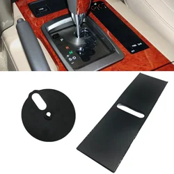 Car Gear Shift Box Panel Shifter Lever Slide Rubber Cap Dust Cover For Toyota Land Cruiser LC200 2008-2015 3597560110 3597660040