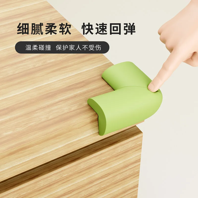 

4Pcs Baby Table Corner Protector Safety Protection Guards Child Kids Furniture Edge Cover Pad Corner Bumper Anti-collision Foam