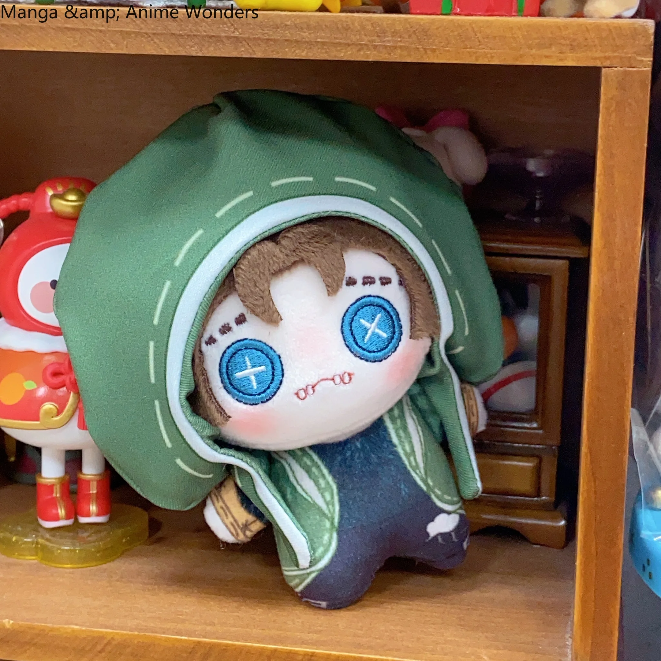 10CM Game Identity V Naib Subedar Söldner Mini Baumwolle Entzückender Seestern Körper Anhänger Schlüsselanhänger Geschenk