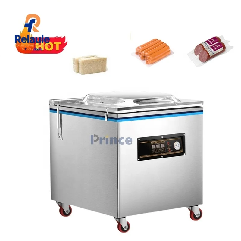 

Single Chamber Vacuum Packing Machine Meat Rice Whole Chicken Food Sausage Cashew Thermoforming Flat Vacuum Packing Machine