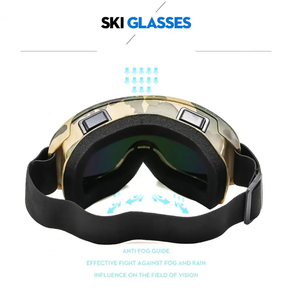 

Travel-friendly Ski Goggles Winter Ski Goggles Winter Outdoor Ski Goggles Double Layers Lens Anti-fog Snow for Men for Cycling