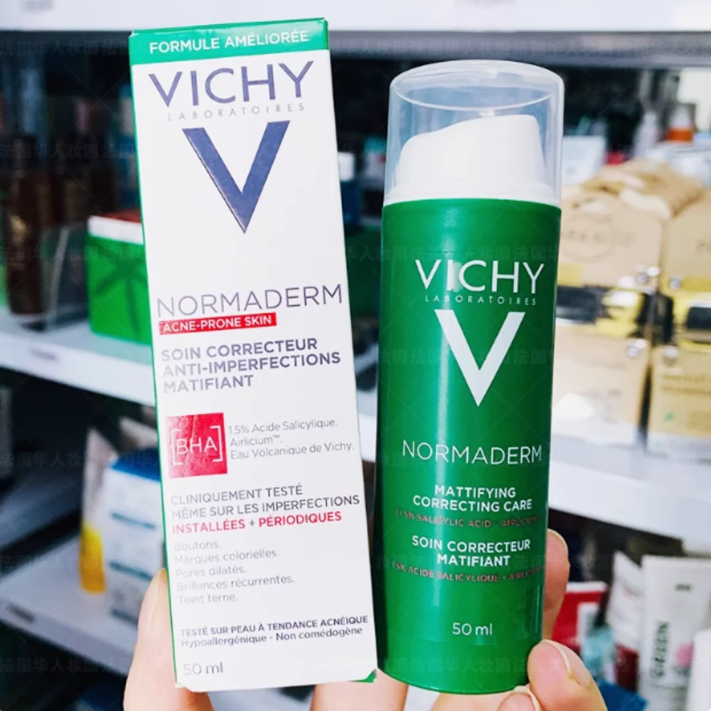 Vichy Purifying Flawless Moisturizer Salicylsäure Gesichtsreparaturcreme Akne-clearing Anti-Akne-Lotion repariert die Hautbarriere