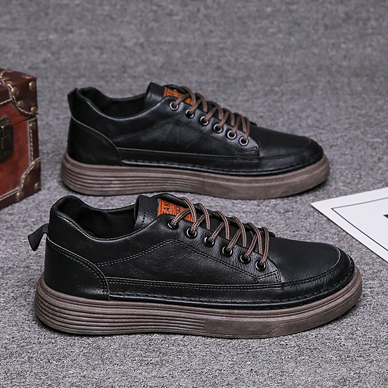 

Мужские кроссовки, кожаная обувь ручной работы, мужские удобные непромокаемые лоферы без шнуровки, Лидер продаж, мужские дизайнерские мокасины для вождения