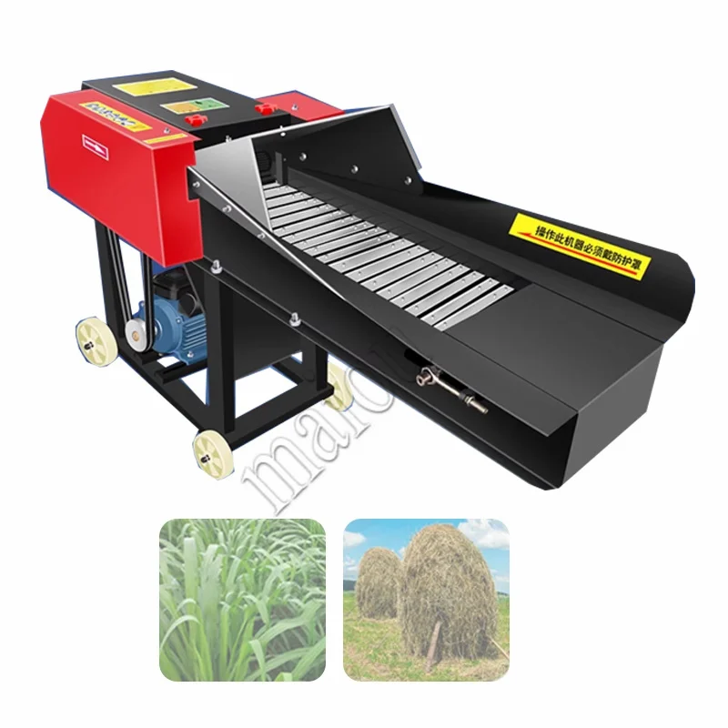 Multifunc Dry and Wet Grass Cutter Straw Processing Crushing Machine Small Hay Chopper