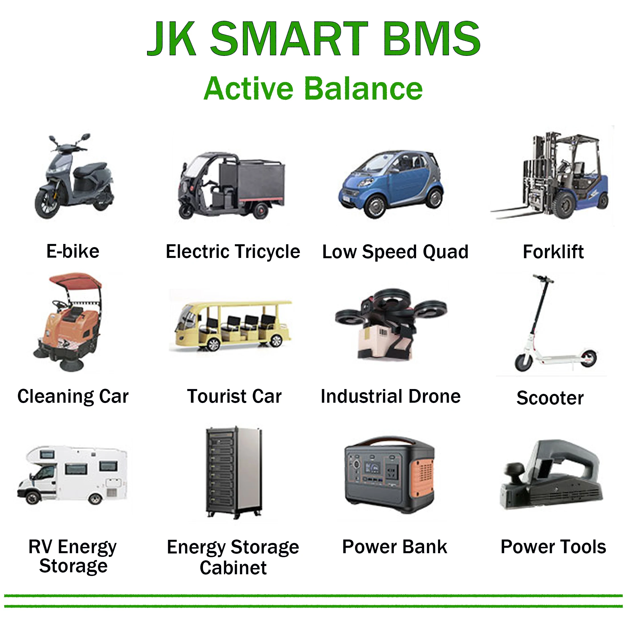 JK BMS توازن ذكي نشط LiFePO4 لدراجة كهربائية ، بطارية تخييم ، 8S ، 16S ، 20S ، 200A ، 48V ، 60V ، BT ، RS485 ، li-ion