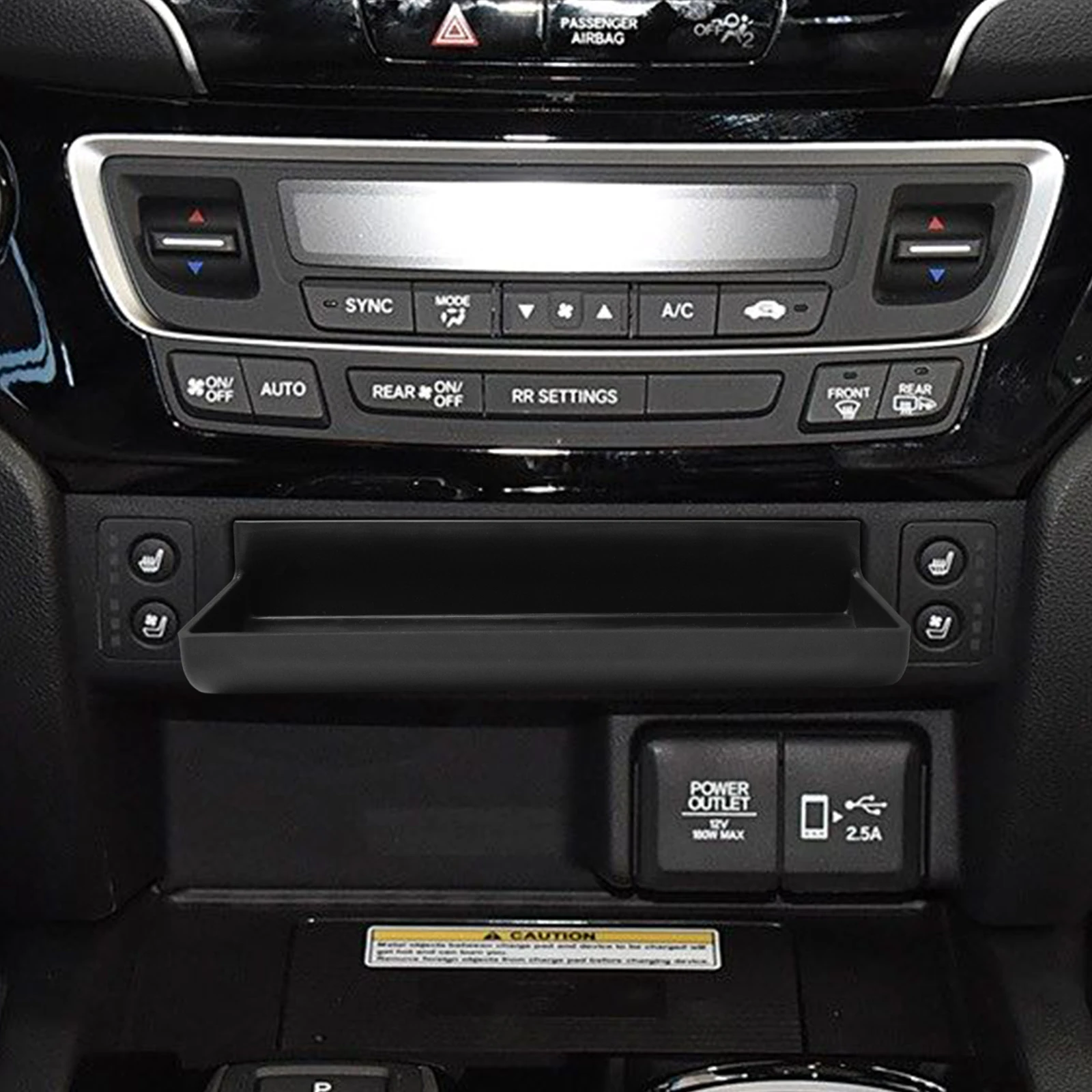 Center Console Drawer Storage Box Tray For Honda Pilot 2016-2022/ Ridgeline 2017-2024/ Passport 2019-2024 Drawer Car Organizer