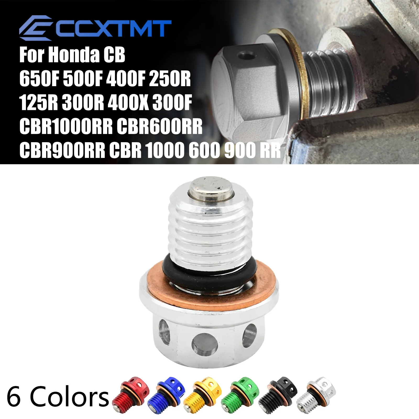 M12x1.5 Oil Drain Plug Bolt Screw For Yamaha YZ250 XT250X WR250R WR250X YZ250X YZF WRF 400 426 YZ80 YZ100 YZ125 YZ250 YZ 400 465