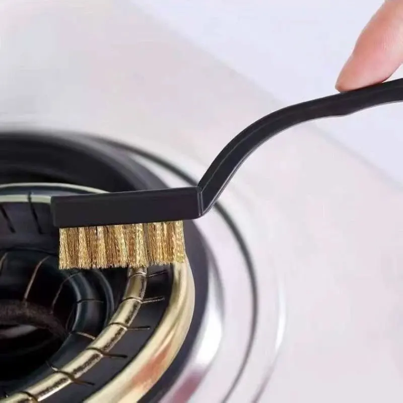 

Metal Fiber Brushes Iron Brush Home Cleaning Tools Steel Wire Brush and Brass Wire Brush Gas Stove Cleaning Brushes Kitchen Tool