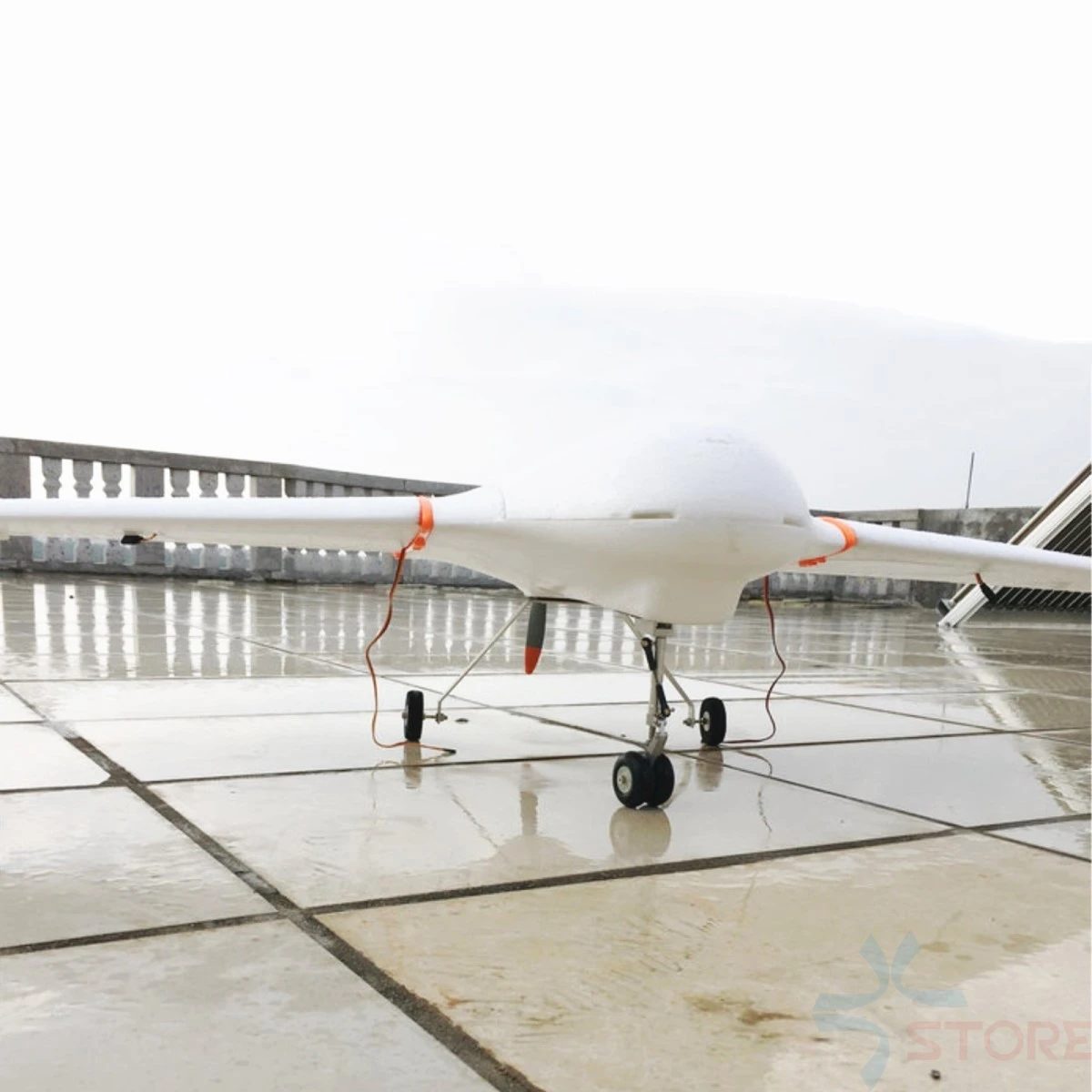 Train d'atterrissage rétractable en alliage d'aluminium, télécommande pour train de roulement pour pièces de rechange d'avion Skywalker x8 EPO