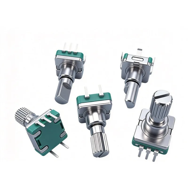 For EC11 Rotary Encoder with Push Button Switch Incremental 15mm 20mm Shaft  （50PCS）