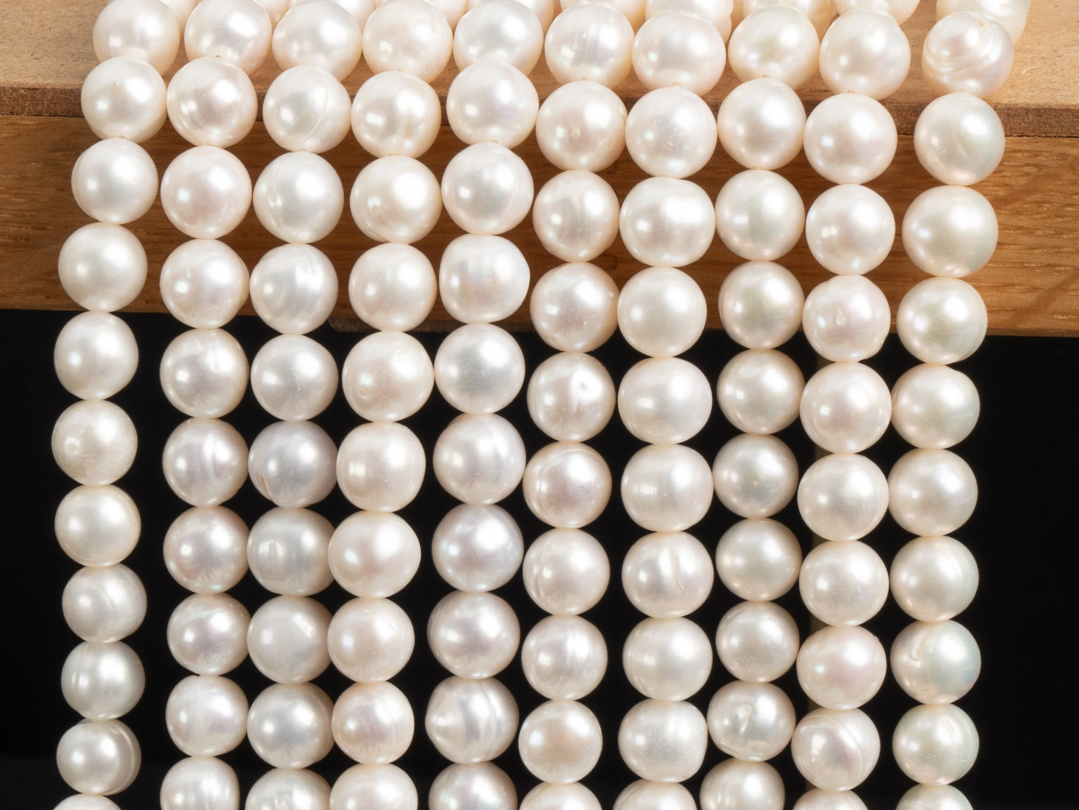 Natural Pearl Natural Luster Near Round Diverse Shapes Loose Beads Size Options 4/6/8/10mm For Jewelry Making