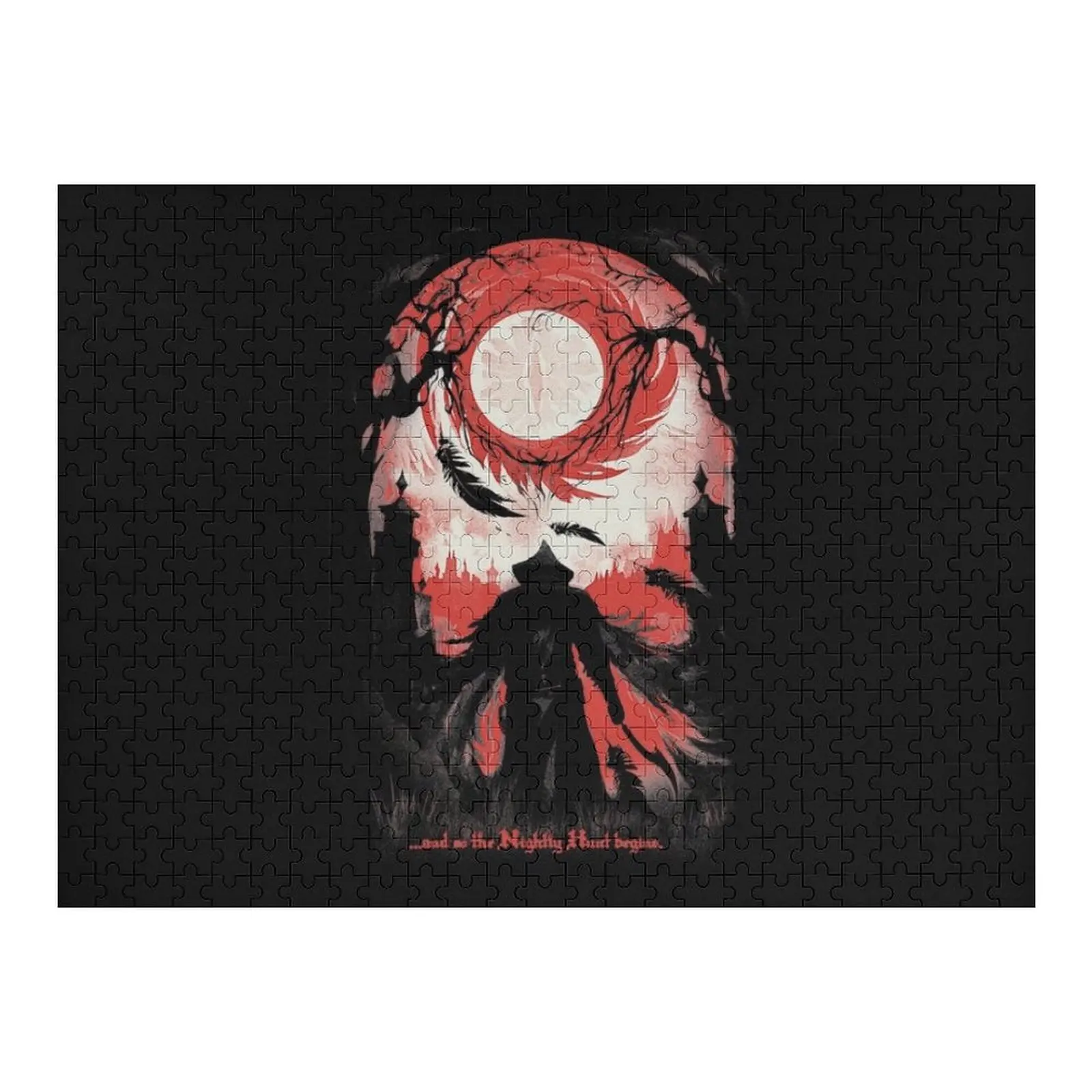 

Bloodborne Jigsaw Puzzle Wood Adults Personalized Gift Ideas Puzzle