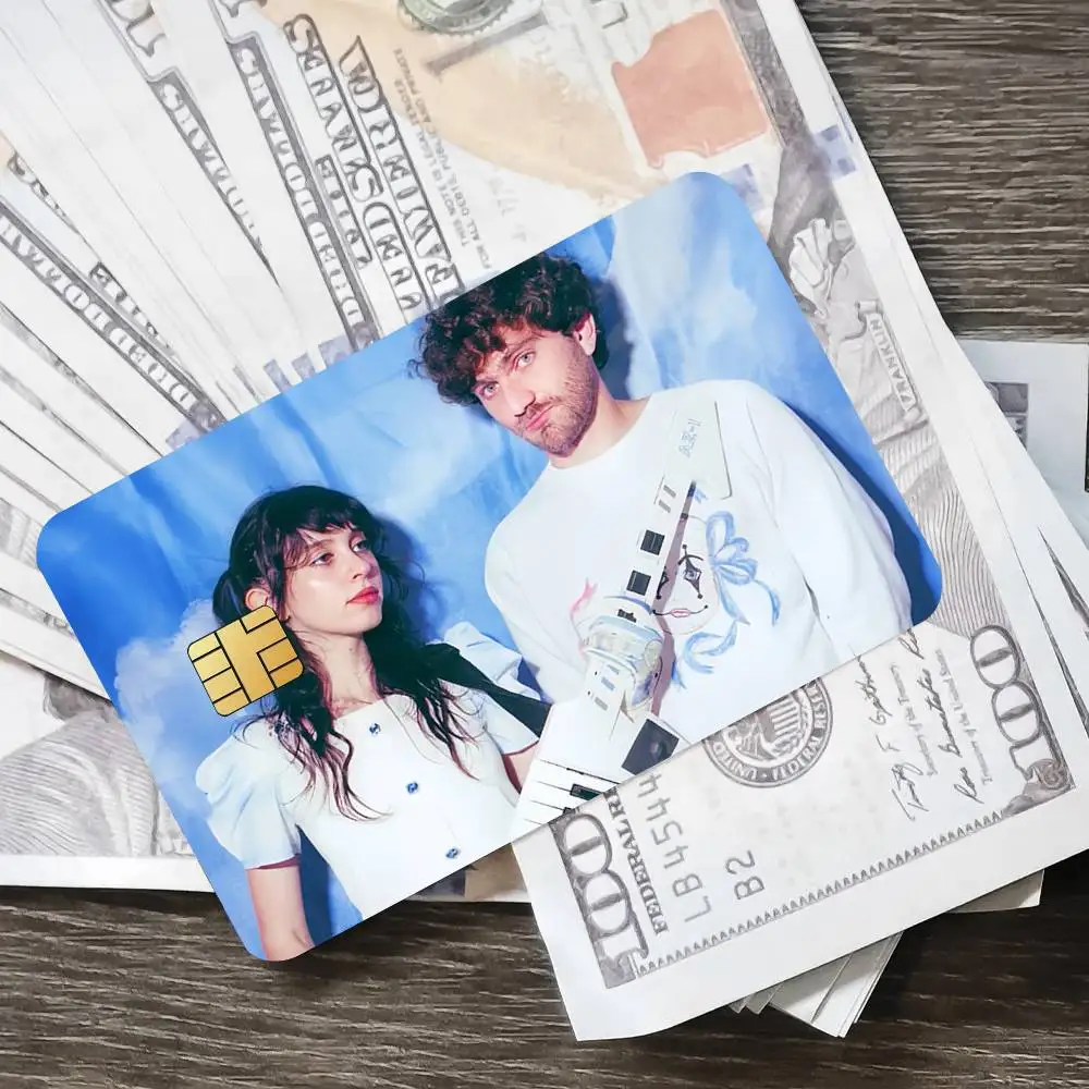 M-Magdalena B-Bay Imaginal القرص المشارك الائتمان الجلد غطاء بطاقة ملصقات 4 قطعة فيلم حافلة تمرير الجبهة الديكور البنك الخصم مقاوم للماء