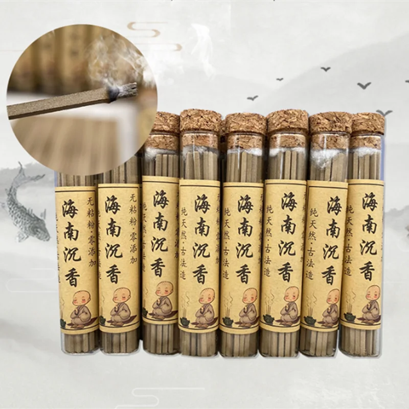 10g High Oil Pure Hainan Aloes Shell Worm Leakage Non-stick Powder Square Line Fragrance DIY Home Yoga Meditation Rich Fragrance