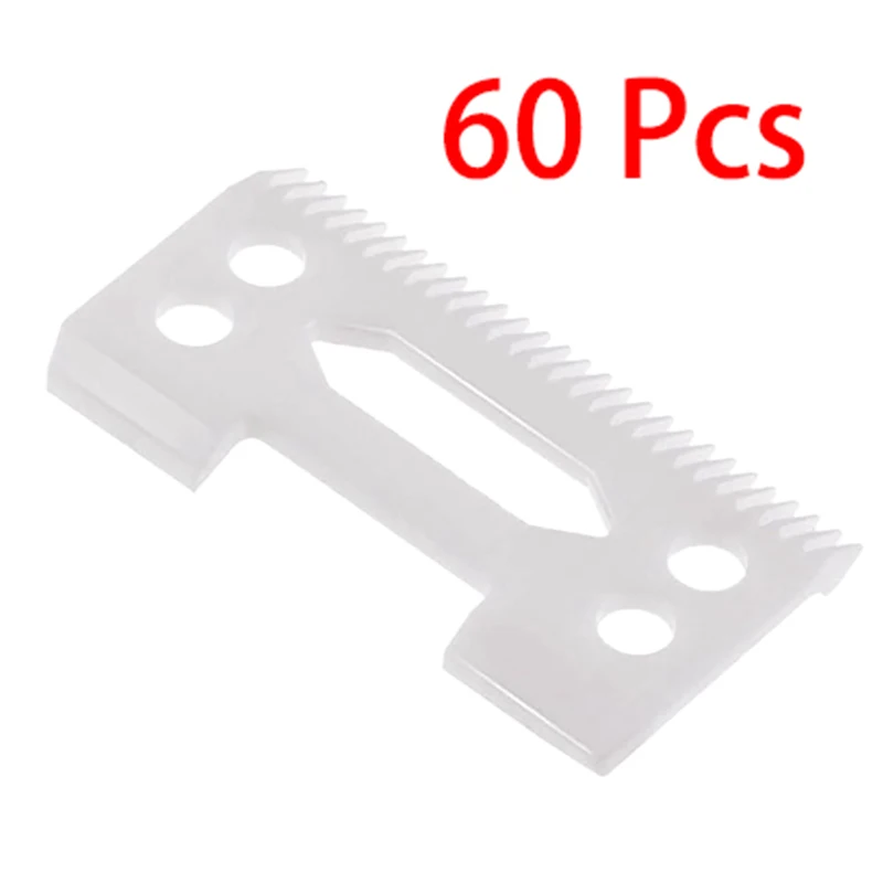 

60Pcs 28 Teeth Zirconia Ceramic Clipper Blade For Wahl Senior Clipper