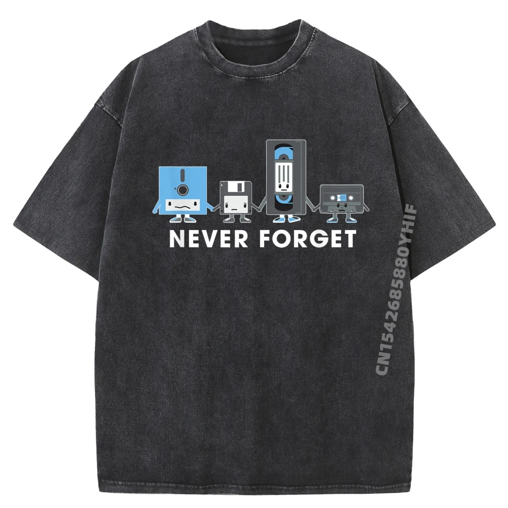 

Никогда не забывайте технологии It Admin Computer Geek Nerd Аниме Футболки Футболка Homme Забавная стираная рубашка День Святого Валентина