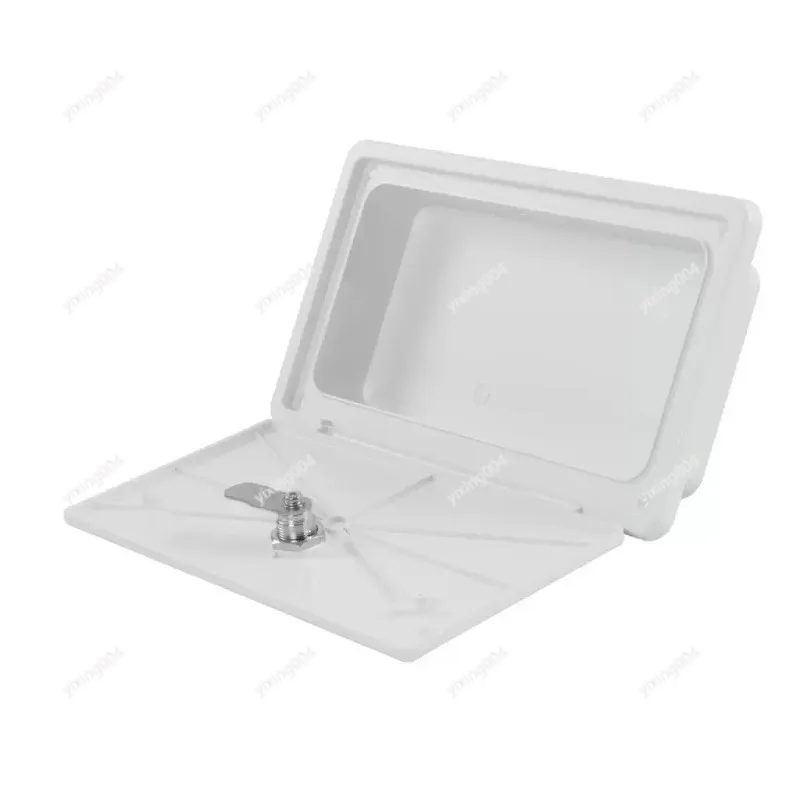 

Lockable RV Hatch Door, Waterproof Anti-UV ABS Material for Camper Caravan Retrofit