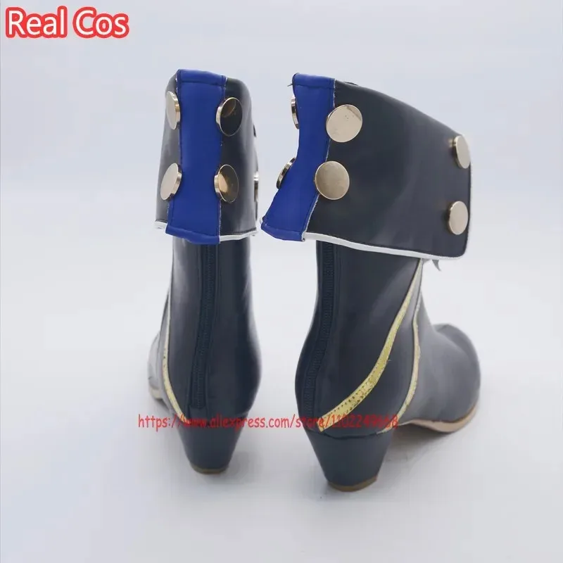 

Игра RealCos 2025 года Honkai: Star Rail Serval, персонажи косплея с обувью, игры, аксессуары в стиле аниме, женские ботинки
