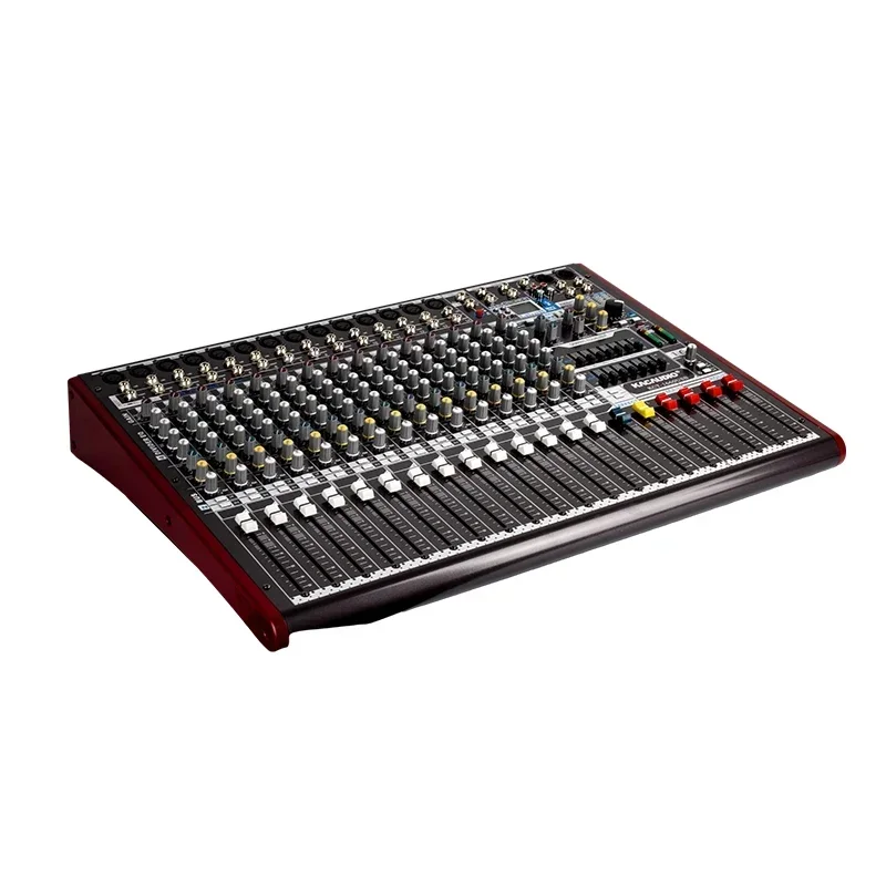 

Best Seller New Design Music Equipment Studio Professional Audio Mixer 16-way Digital Effector Console Microphone Expander