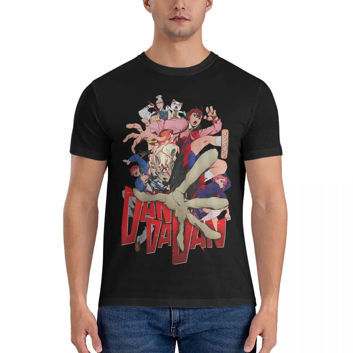 Aesthetic Dandadan Anime Okarun Shonen Manga Graphic T Shirt Men Women Cotton Novelty T-Shirt Tee Shirt Short Sleeve Clothes