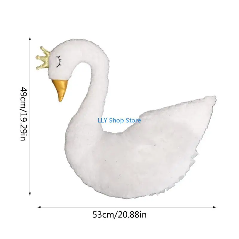 T8UD การถ่ายภาพทารก Props DIY ตุ๊กตาสัตว์หมอน Photostudio Props ตกแต่งสำหรับอาบน้ำเด็ก Birth Celebration