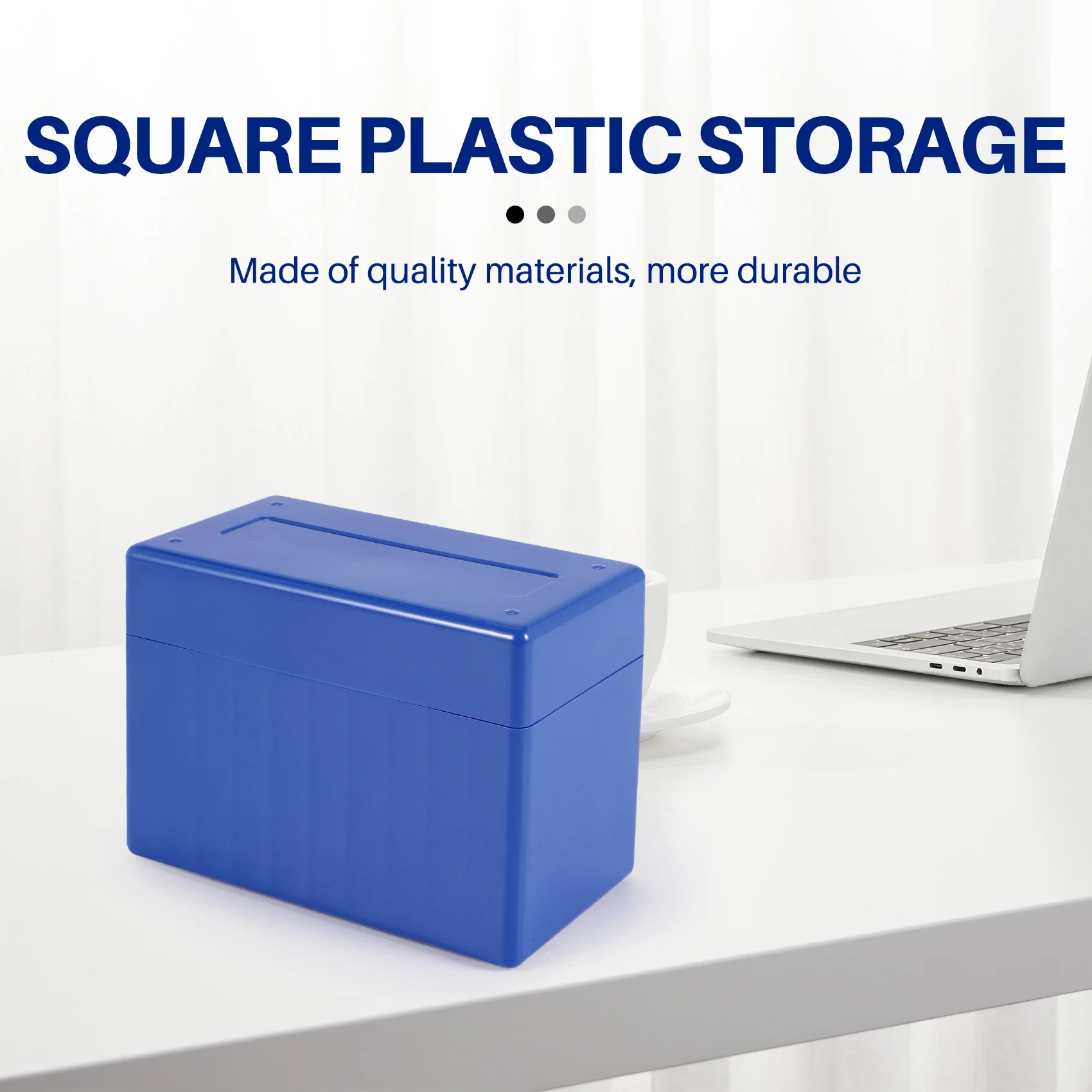 Square Plastic 10 Coin Capacity Holder Slab Storage Box Case Fit for PCCB