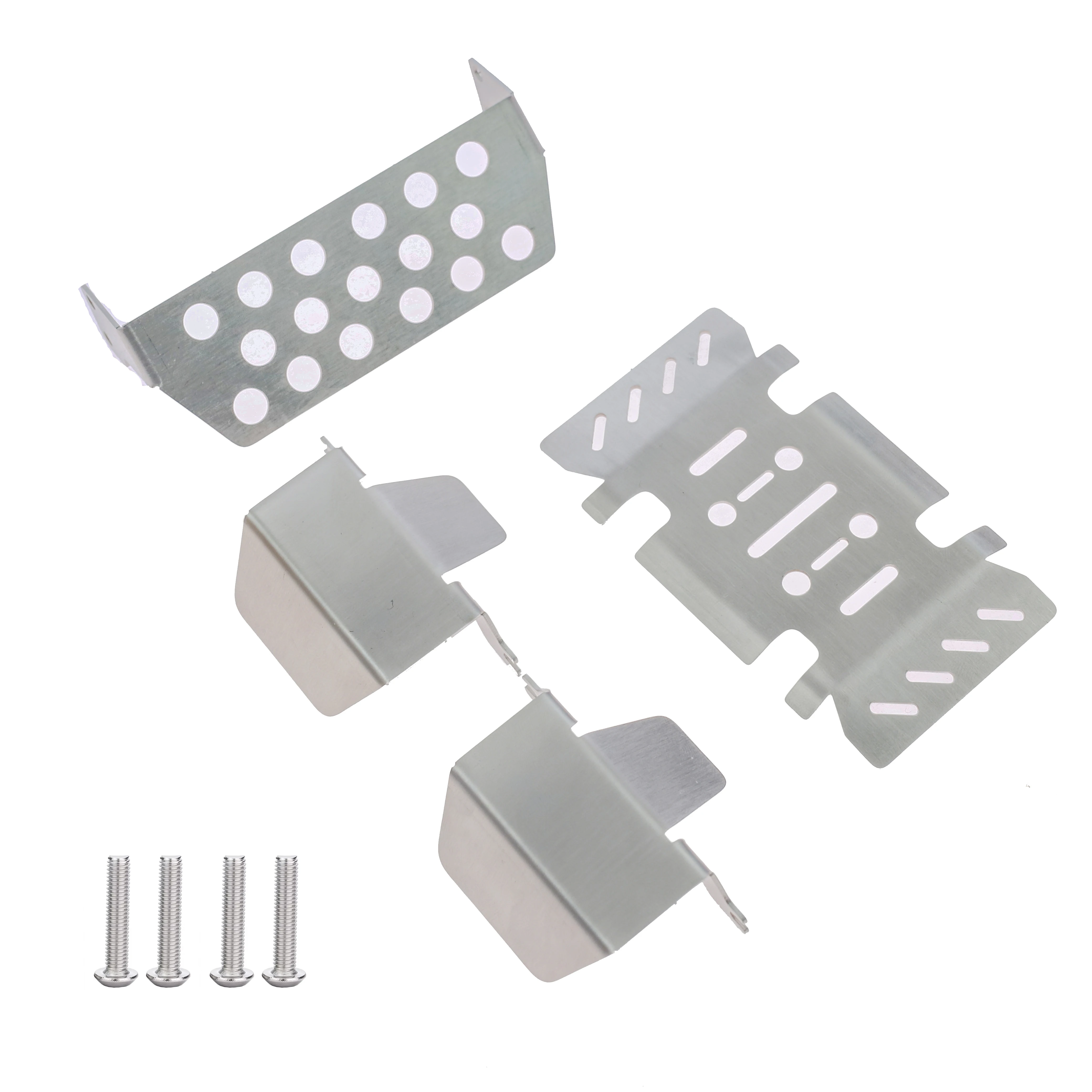 Heavy Duty Metal Chassis Armor Guard for FMS 1/10 RC Mashigan Crawler Upgrade Original Protective Part view 6
