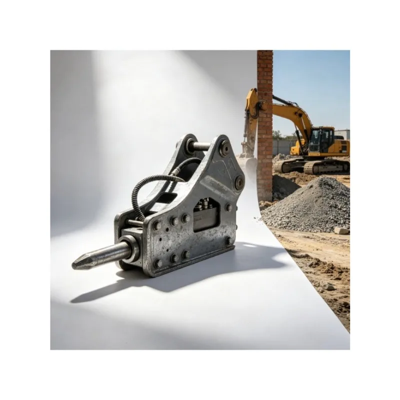 Compact High Frequency Breaker Light Weight Hydraulic Hammer For Small Space Demolition Working Site