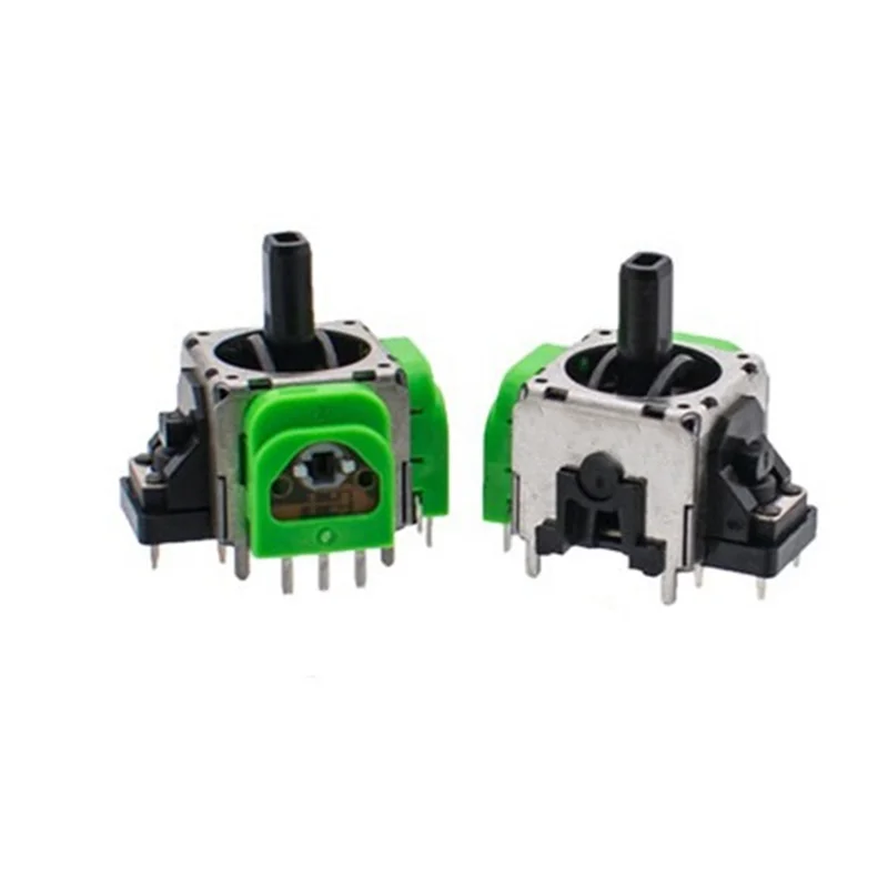 ABGN 10 Piece For PS5 Hall Electromagnetic Joystick Potentiometer High Precision Green Adjustable Electromagnetic IC Joystick