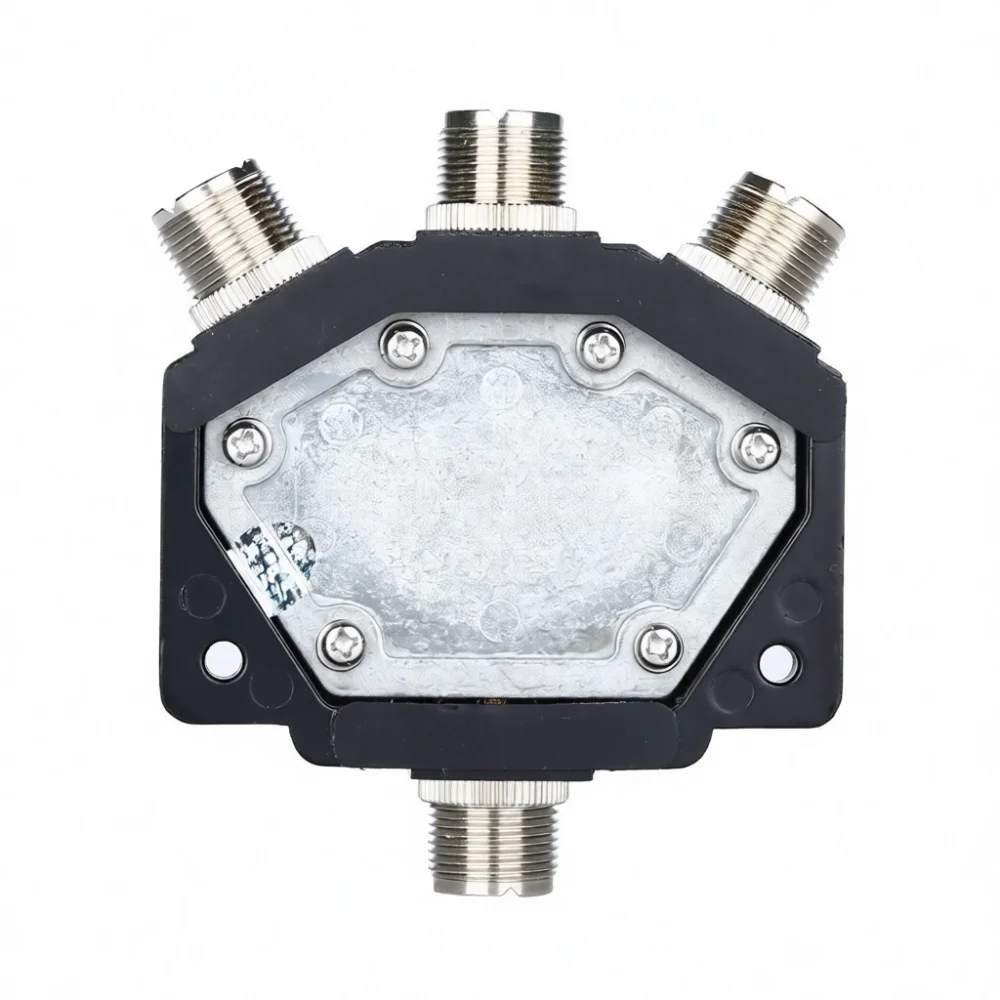 CX310 Antenna Switcher Splitter 3 Way Manual Operation For Car Radio HAM Radio Shortwave Equipment Signal Transmission
