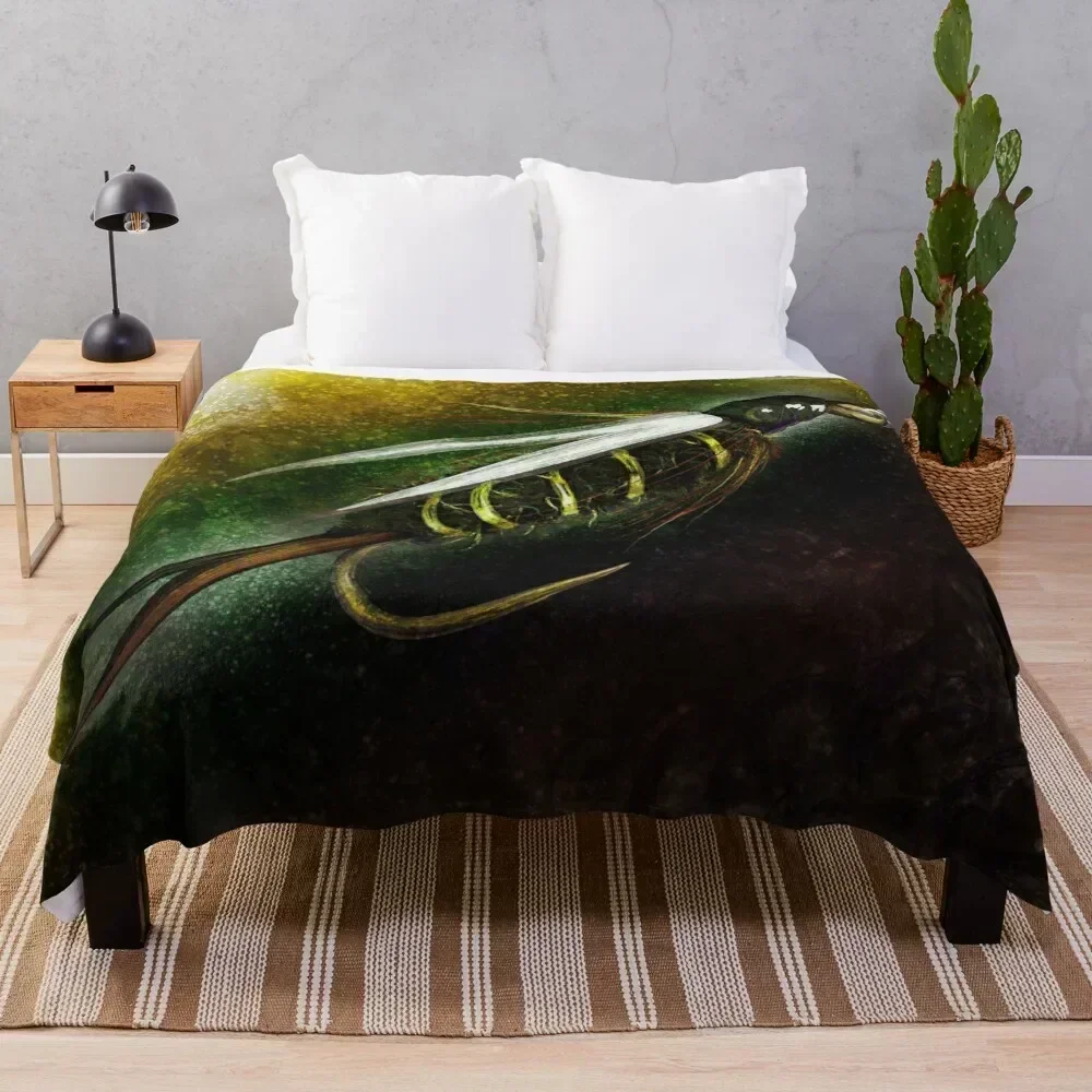 

Prince Nymph Fly Fishing Illustration Throw Blanket Blankets For Sofas Heavy Designers Blankets
