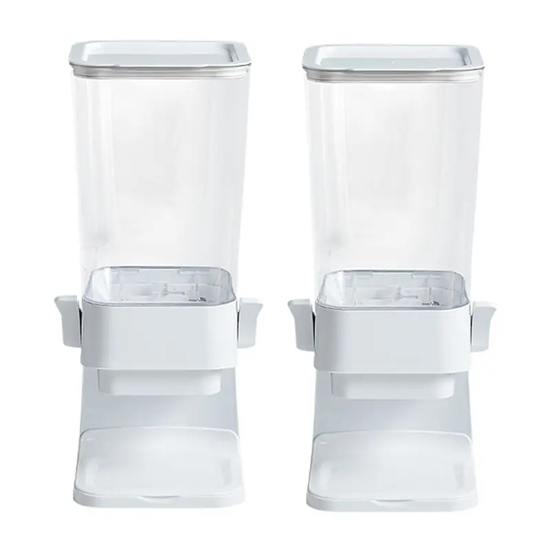 B52C 2PCS Countertop Dispenser Indispensable Countertop Container Countertop Container For Candy Dispenser