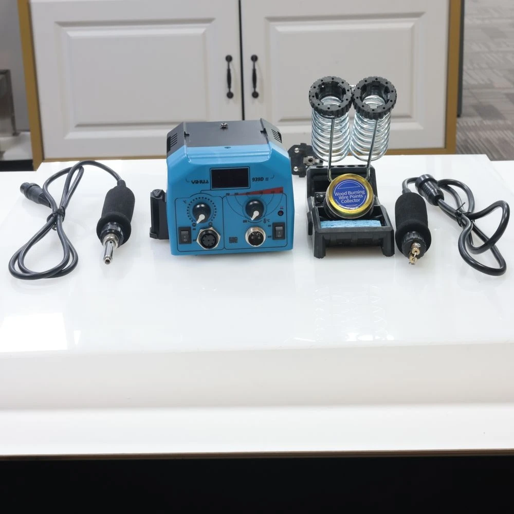 

YIHUA 939D II Professional Branding Tool Set with Soldering Iron & Cleaning Holder for Various Materials