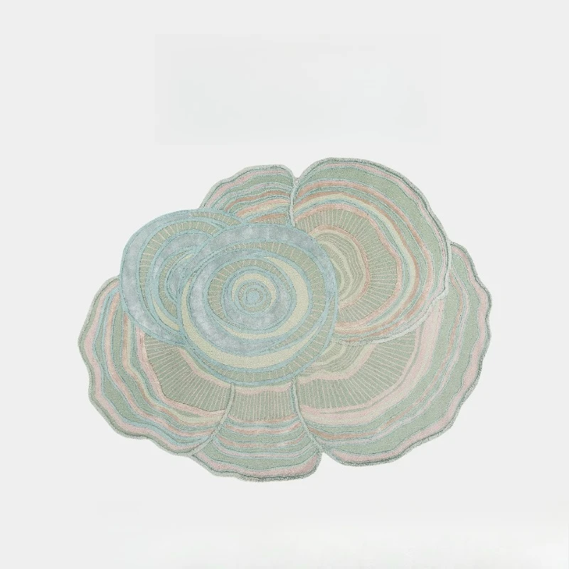 

French retro cream wind special-shaped irregular design high-end handmade villa