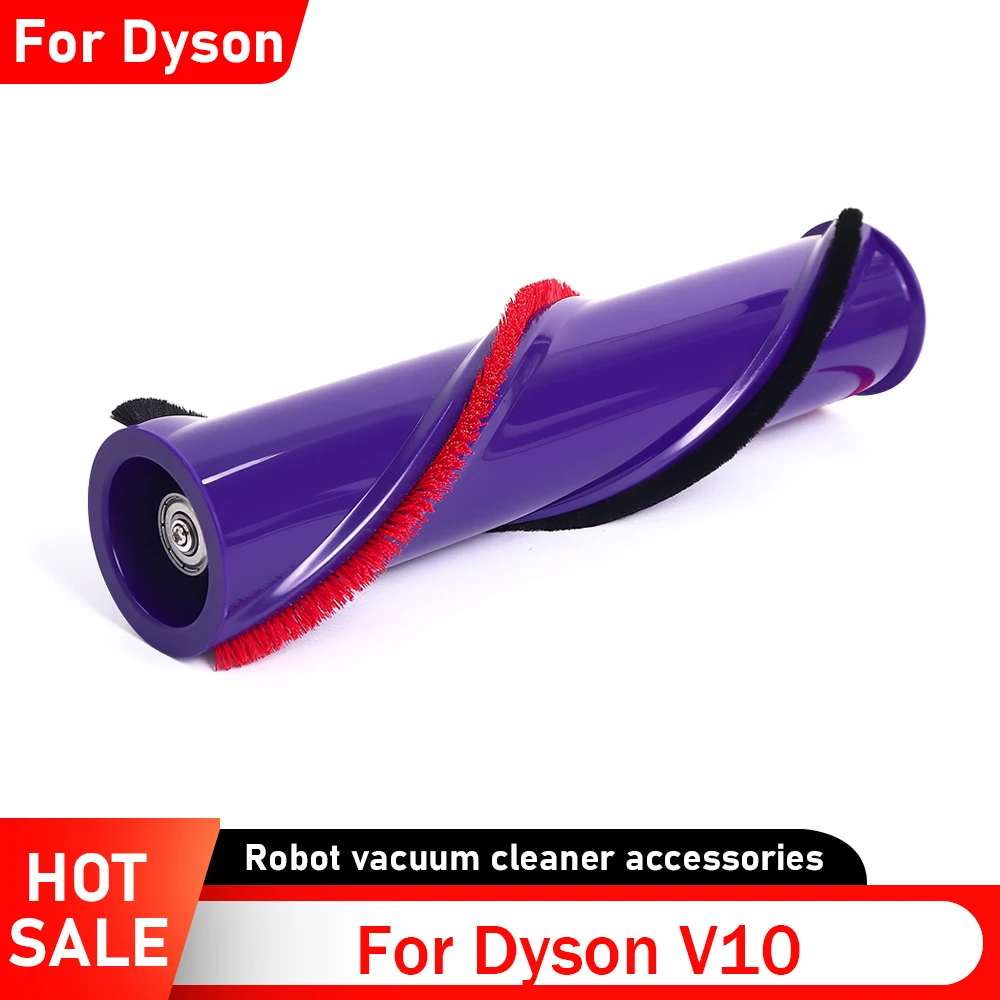 Rouleau de brosse, pièce de rechange pour aspirateur Dyson V10, Compatible avec rouleau de brosse sans fil, Kit de remplacement de rouleau de barre de brosse