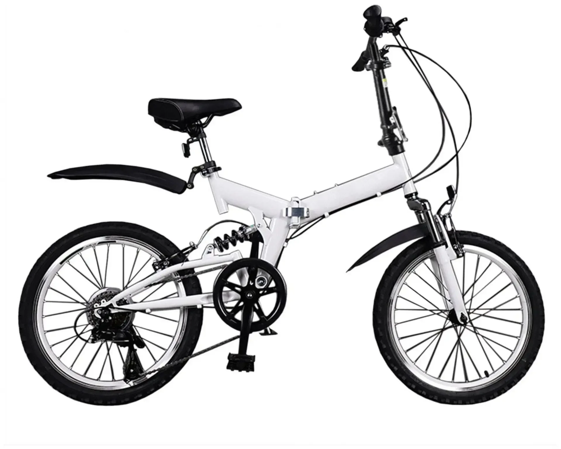 20 Inch 6 Speed Bike Foldable And Portable Bicycle Adult Bicycle Light Travel Mountain Bike