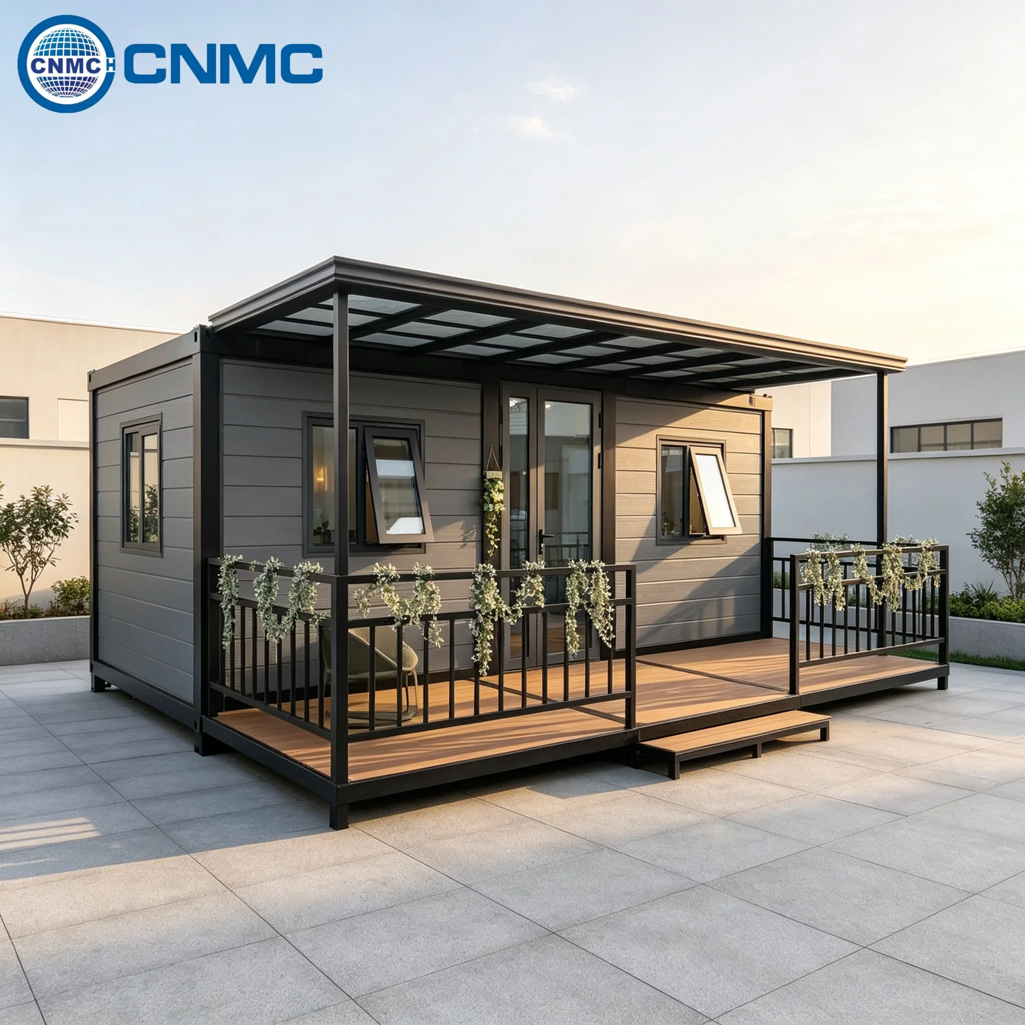 20FT Expandable Foldable Prefab Container House Aluminium Window PU Sandwich Panel Temporary Medical Clinic Modular Living Unit