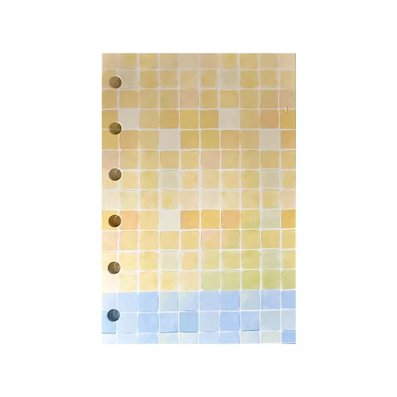 20 Sheets  A7 Loose Leaf Notebook Refill Spiral Binder Inner Page Traveler Notebook Refill Line Blank craft Grid Inside Paper