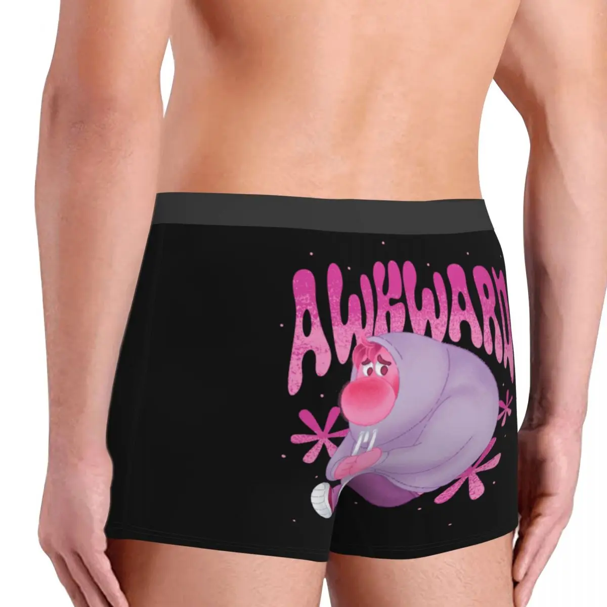Sempre Awkward Boxers para Homens, Roupa Interior Personalizada, Cuecas Cool, Cuecas Shorts, Inside Out
