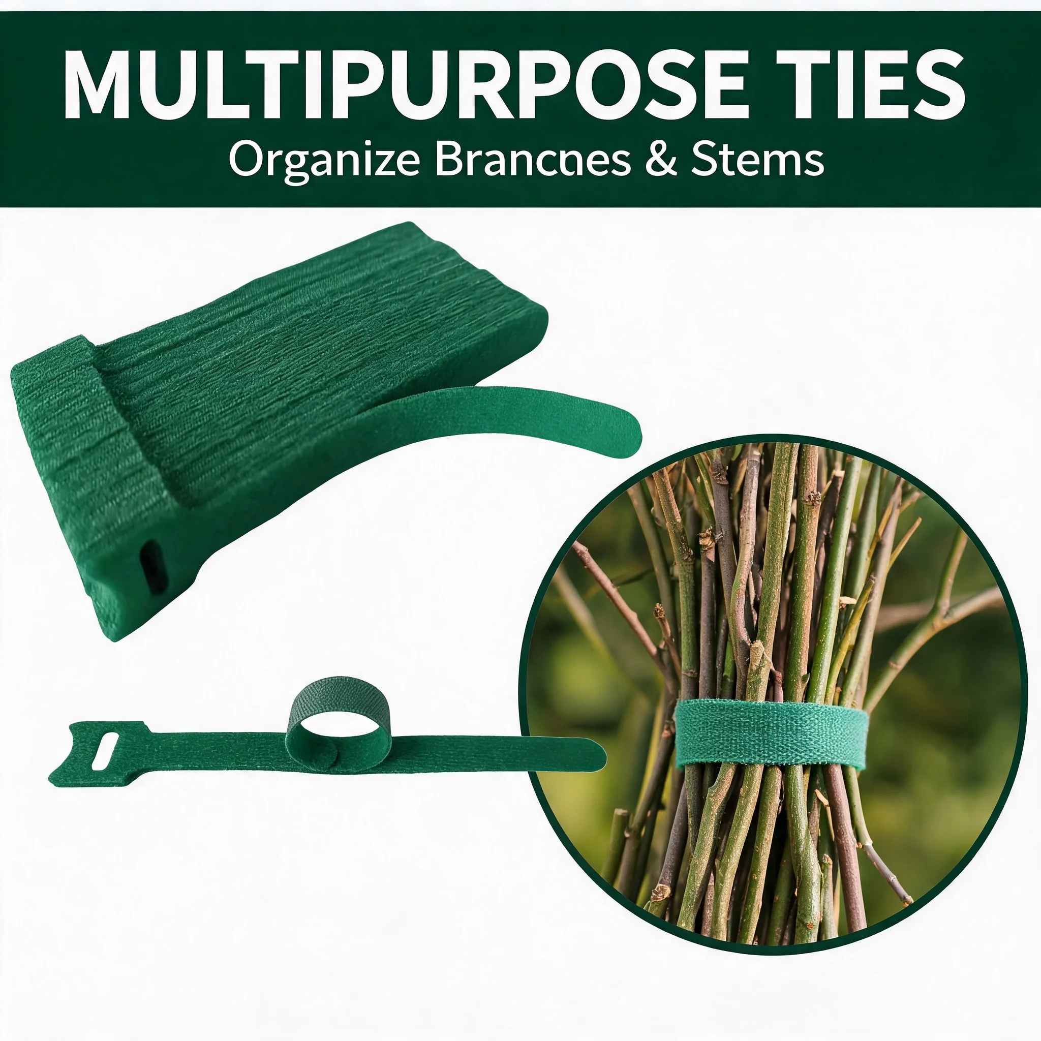 Adjustable Gardening Plant Ties 50 100 200pcs Nylon Non Slip Reusable Hook For Trellis Plant Support Home Garden Supplies