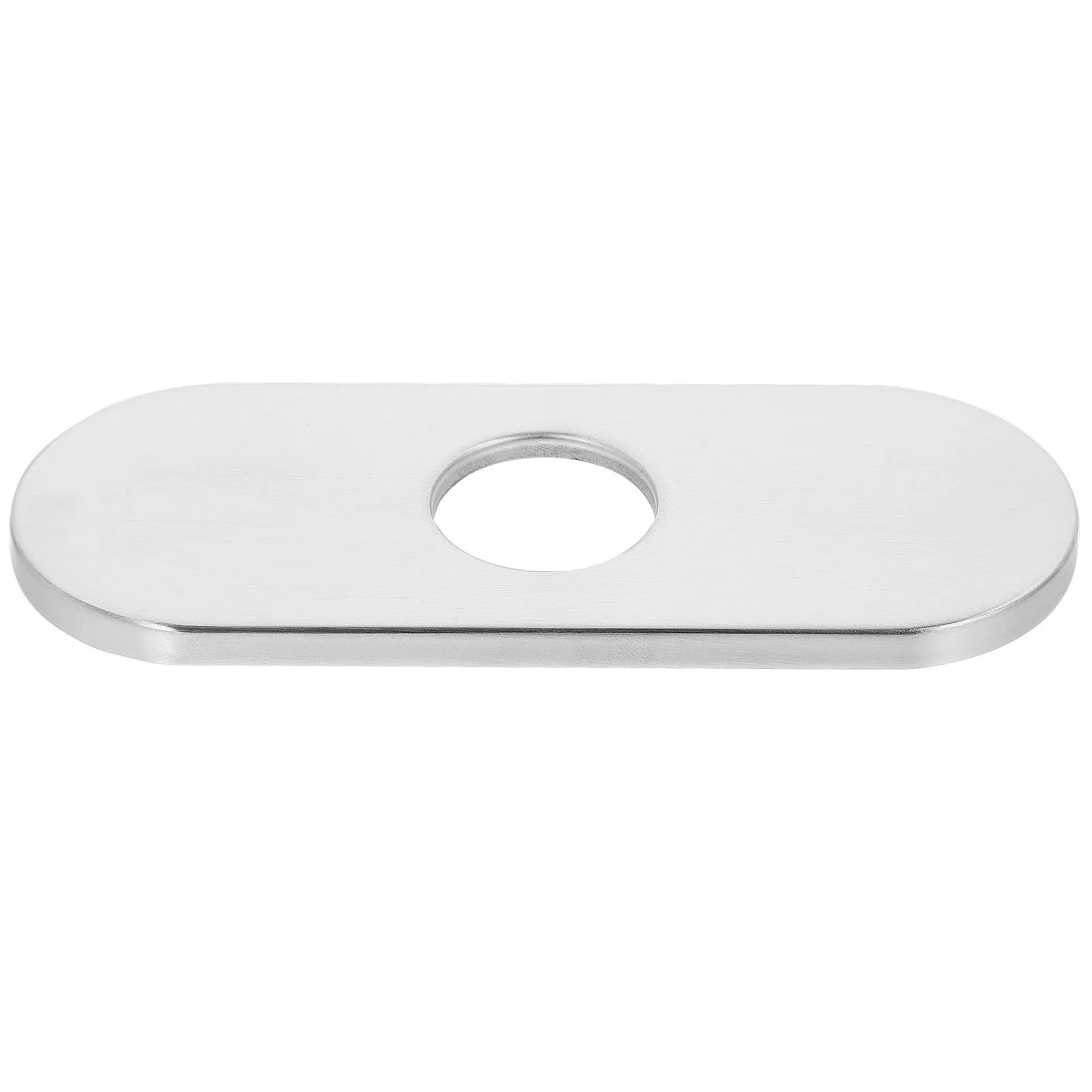 

Stainless Steel Faucet Hole Cover Decorative Kitchen Sink Accessory Durable Anti-Rust Home Supply Faucet Deck Plate
