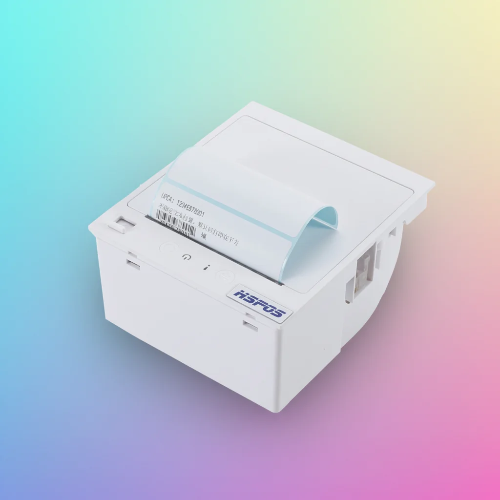 

ATV&UTVQR73 Embedded Panel Label/Receipt Thermal Printer 80mm USB RS232 12V to 24V Embedded in Self-service Devices