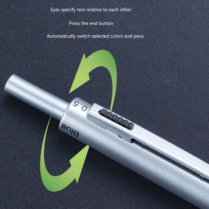 Quatro-Color-in-One Induction Pen, fácil transportar, fácil mudar cores, interruptor indução automática, adequado para a noite