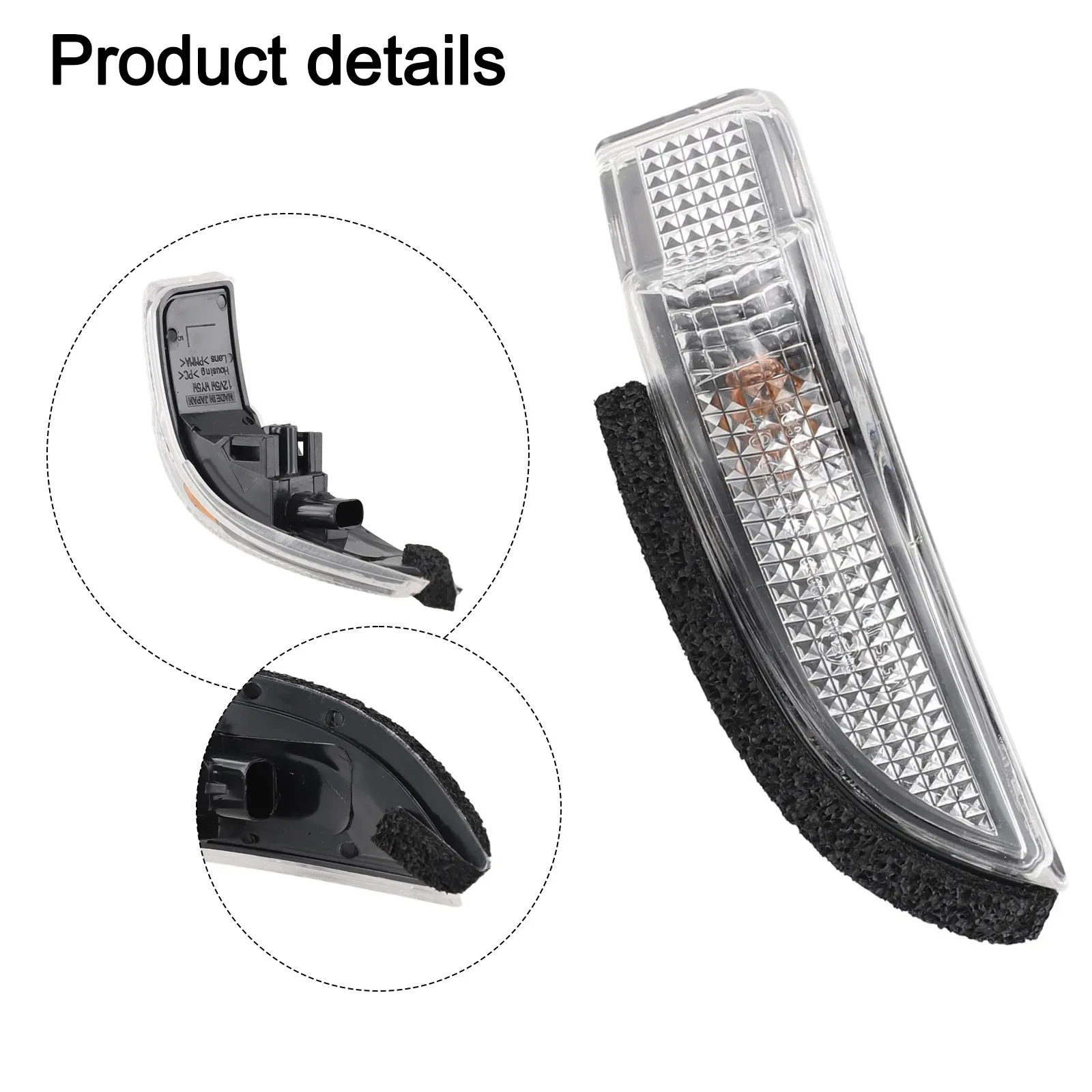 Left Side Mirror Turn Signal Light Lamps Pair For Toyota For Corolla 2014 2018 Enhance Your Car\'s Look And Safety