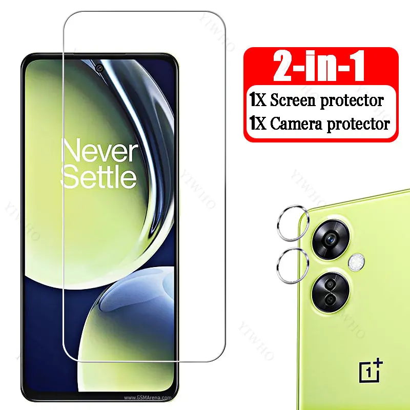 4in1 Camera Lens for OnePlus Nord CE 3 Lite 5G CPH2467 Full Cover Screen Protectors for Oneplus Nord CE3 6.72\