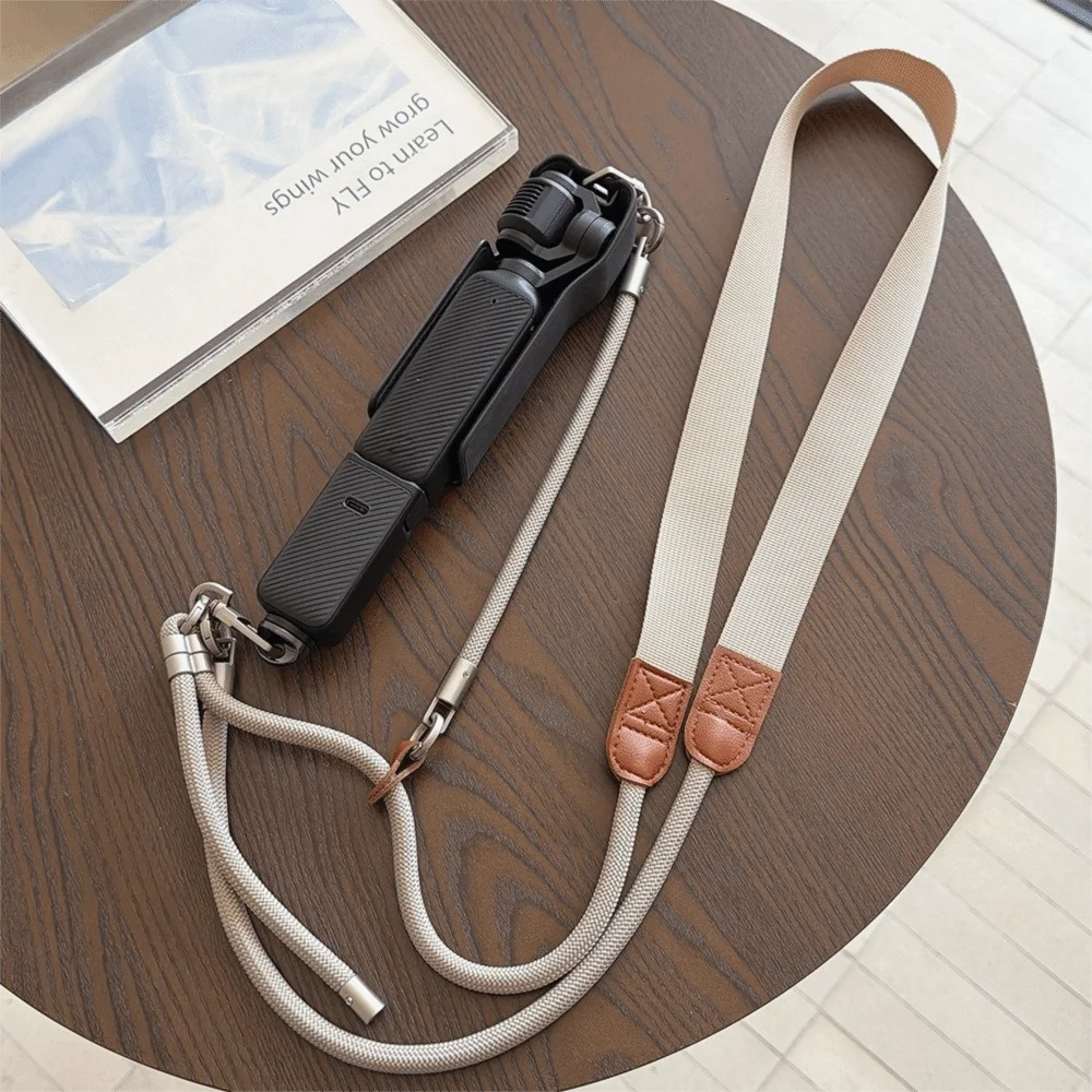3-in-1 Multi Wear Camera Shoulder Strap Length Adjustable Anti-drop Secure Lock Crossbody Lanyard for DJI Osmo Pocket3