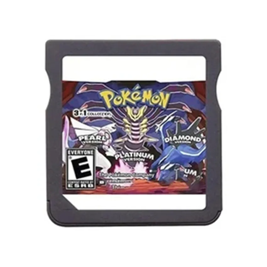 DS Video Game Cartridge Pokemon HeartGold SoulSilver Console Diamond Pearl Platinum English Language for DS 3DS 2DS TOY Gifts