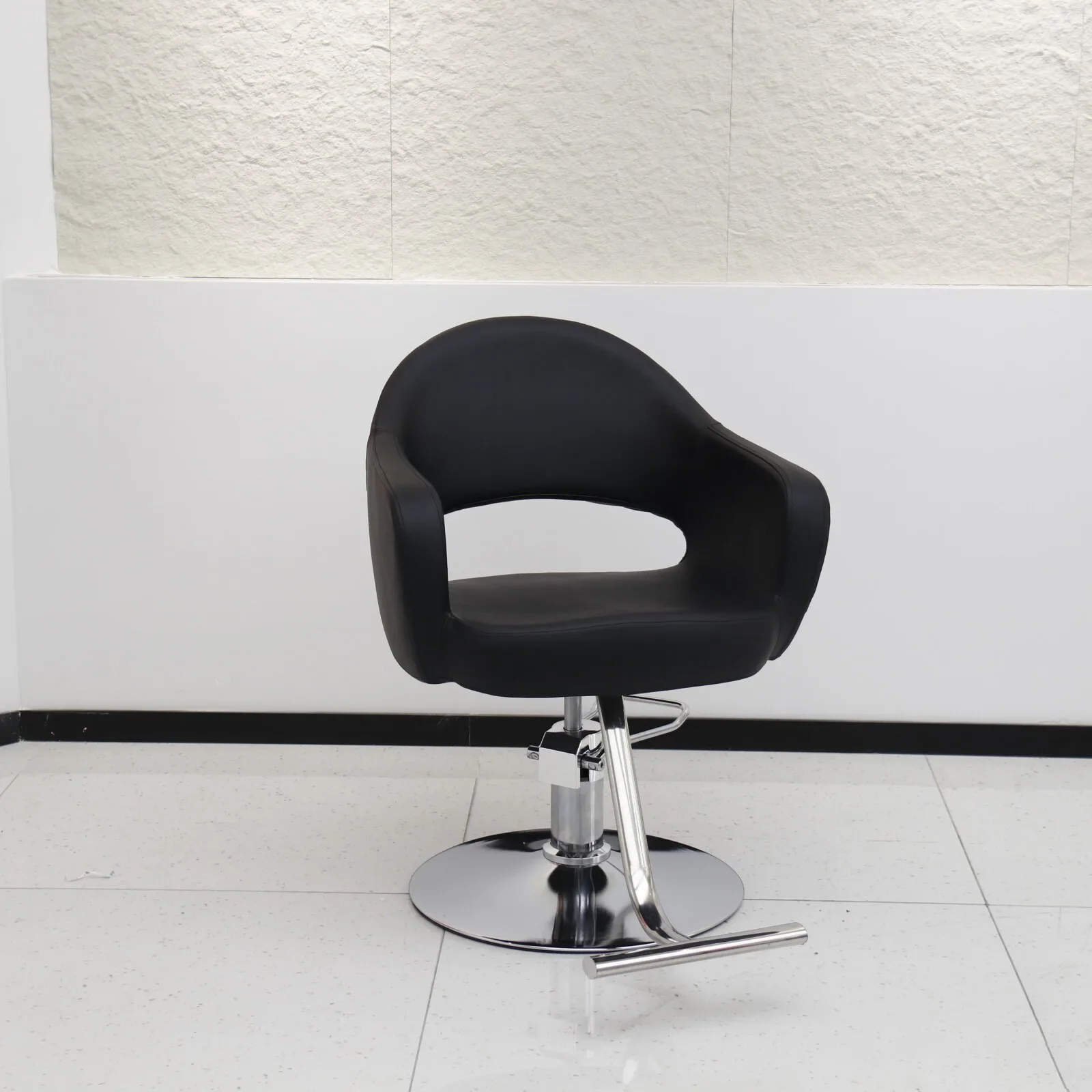 كرسي صالون حلاقة عتيق جديد لصالون الشعر، مقعد خاص قابل للرفع ومقعد لقص الشعر في منطقة الصباغة